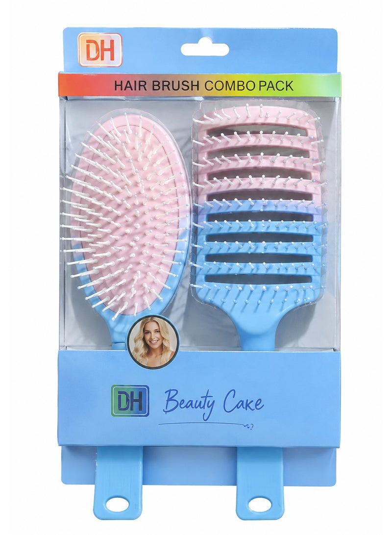 pack of 2 hair brush