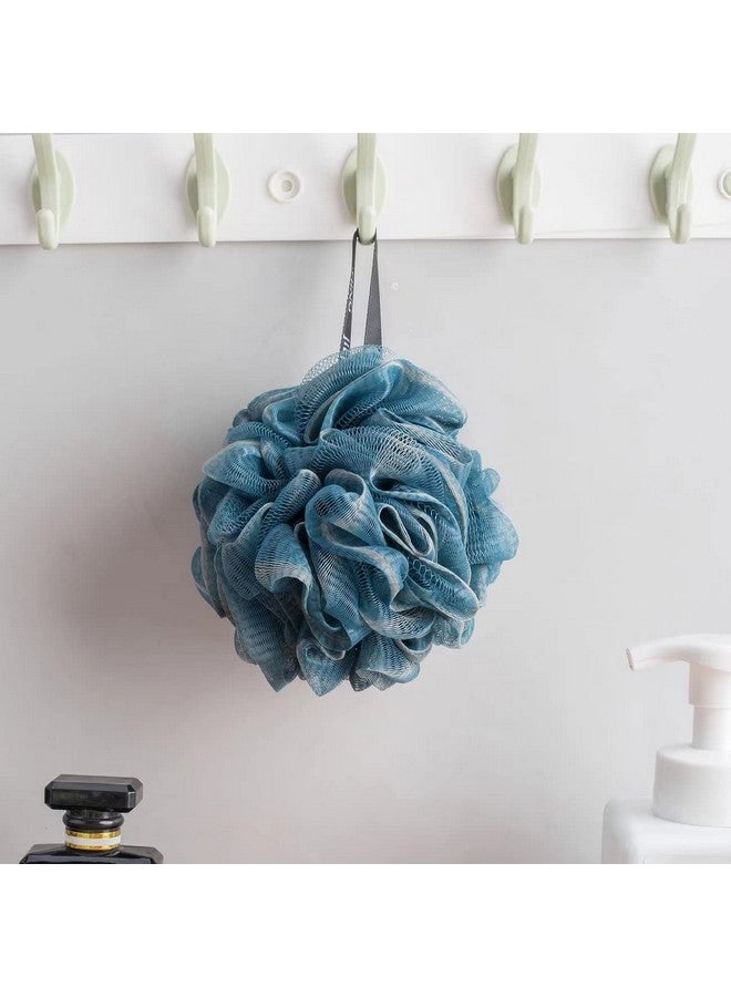 GXBTOPGO Darkblue Bath Shower Loofah Sponge, Skin Care Men Women Bathing Accessories 50G (1 Pack) - Image 1
