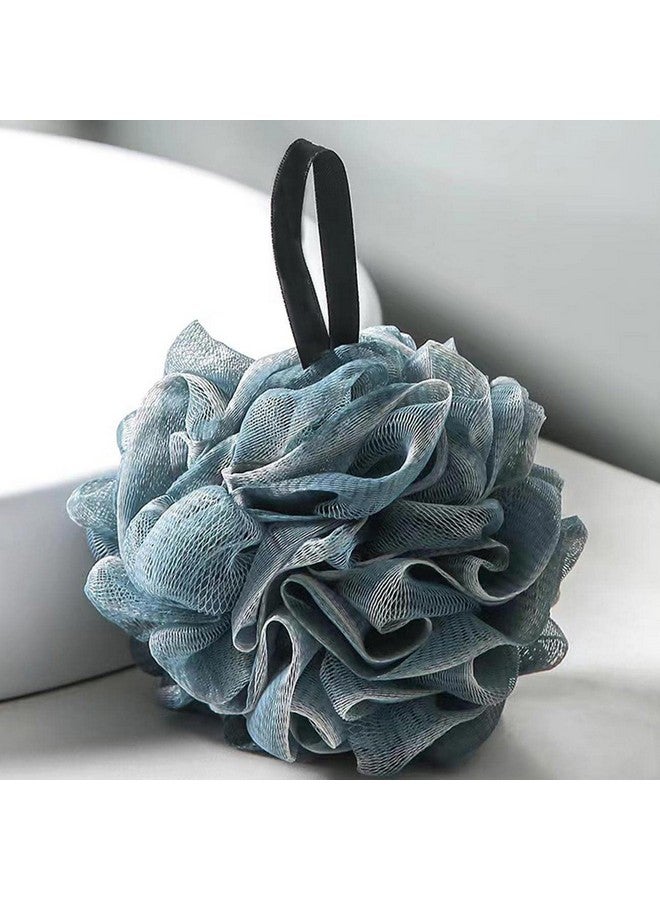 GXBTOPGO Darkblue Bath Shower Loofah Sponge, Skin Care Men Women Bathing Accessories 50G (1 Pack) - Image 2