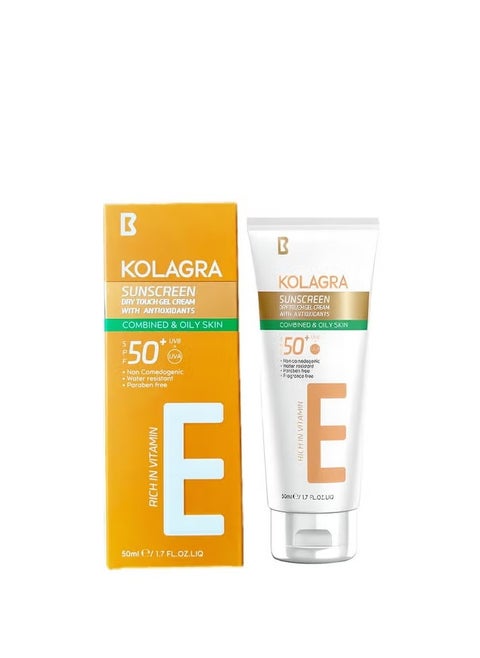 sunscreen dry touch gel cream spf 50+ 50ml