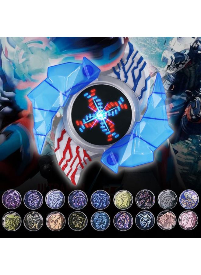 Transformer Bracelet Bracelet Blazer Cheeso Knight Sword Phezite Soft Glue Doll Toy-Color:Brightze Transformer + 18 Glow Stones, Free Battery Card  - Image 5