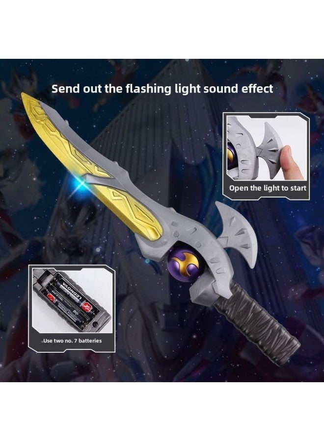Transformer Bracelet Bracelet Blazer Cheeso Knight Sword Phezite Soft Glue Doll Toy-Color:Brightze Transformer + 18 Glow Stones, Free Battery Card  - Image 4