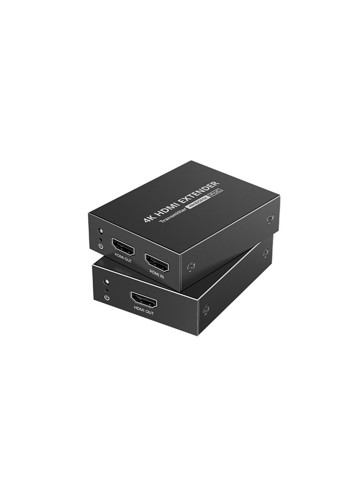 لينكينج ممدد HDMI لمسافة 50 متر عبر CAT6 بدقة 4K@60Hz مع HDR وبدون تأخير وميزة POC LKV465P من LENKENG - Image 1