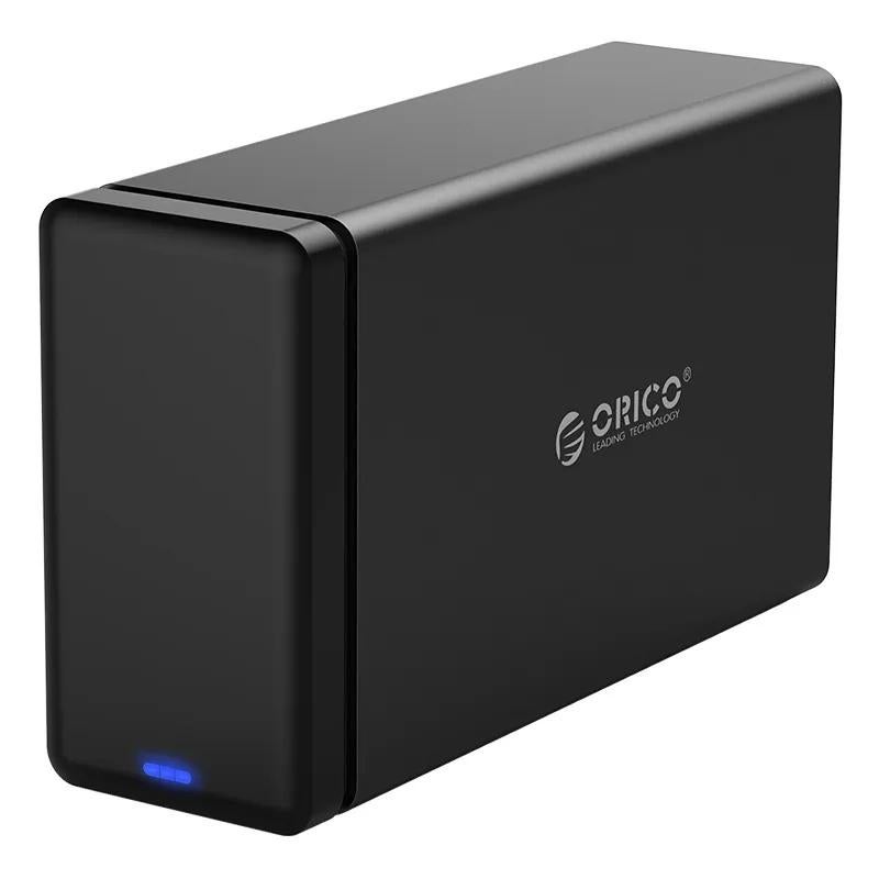 ORICO NS200RU3 USB3.0 Desktop 3.5-inch dual-disk hard disk cabinet, dual-disk hard disk docking station - Image 1
