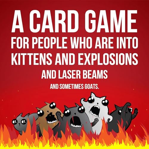 Exploding Kittens Original Edition in Collectible Tin - Fun & Hilarious Card Game for Kids and Adults, Ideal for Party Family Game Night and Party, 56 Cards Included - Image 3