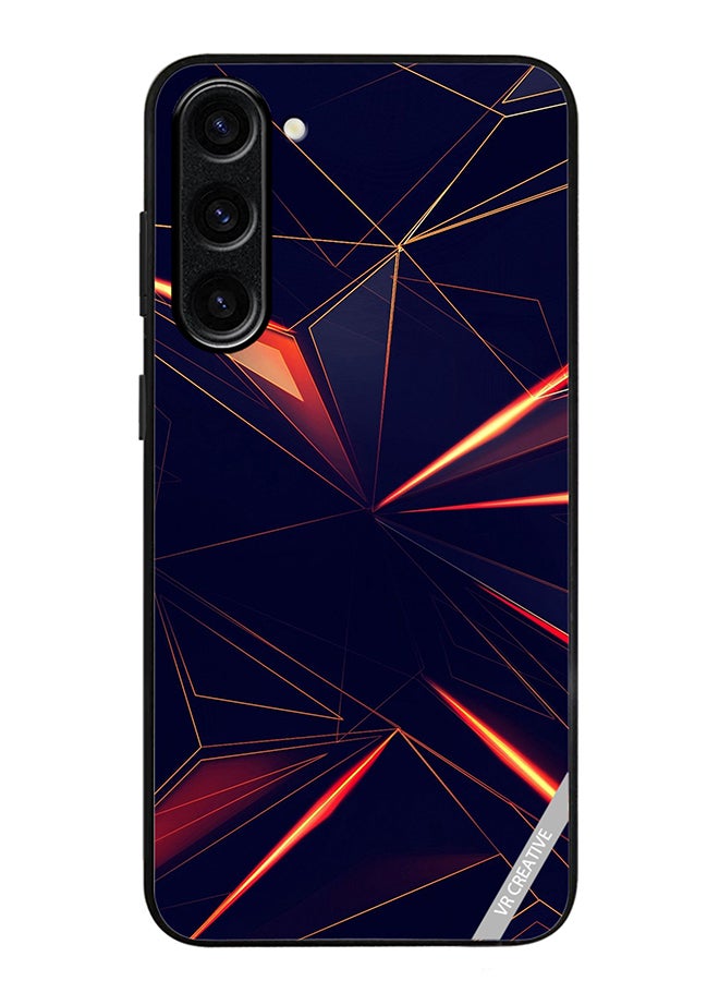 VR CREATIVE Protective Case Cover For Samsung Galaxy S24 Plus Geometrical Design Multicolour - Image 1