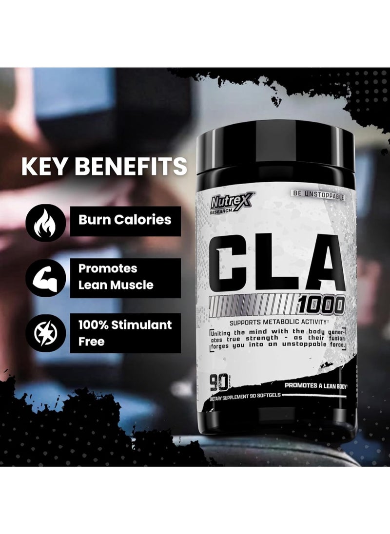 Nutrex Research Cla 1000 Mg 90 Softgels  - Image 2