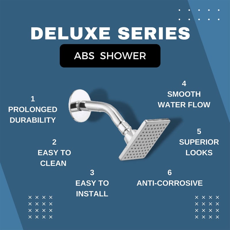 ZAP ZAP DELUXE 4 Inch Premium Shower with Rod - Image 3