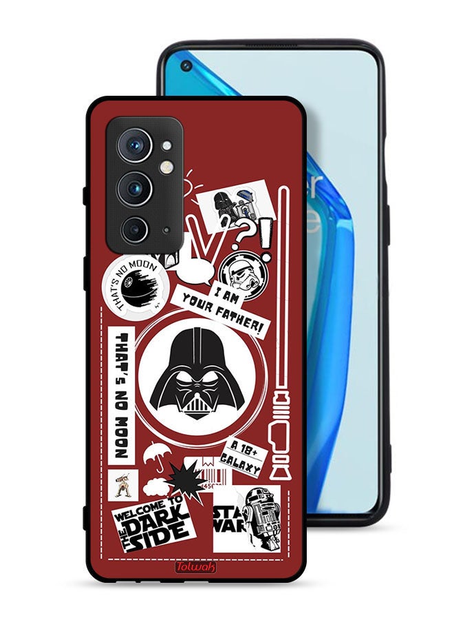 Tolwak OnePlus 9RT 5G Protective Case Cover Welcome To The Dark Side Sticker - Image 1