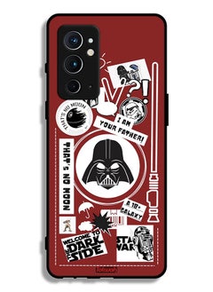 Tolwak OnePlus 9RT 5G Protective Case Cover Welcome To The Dark Side Sticker  - Image 2