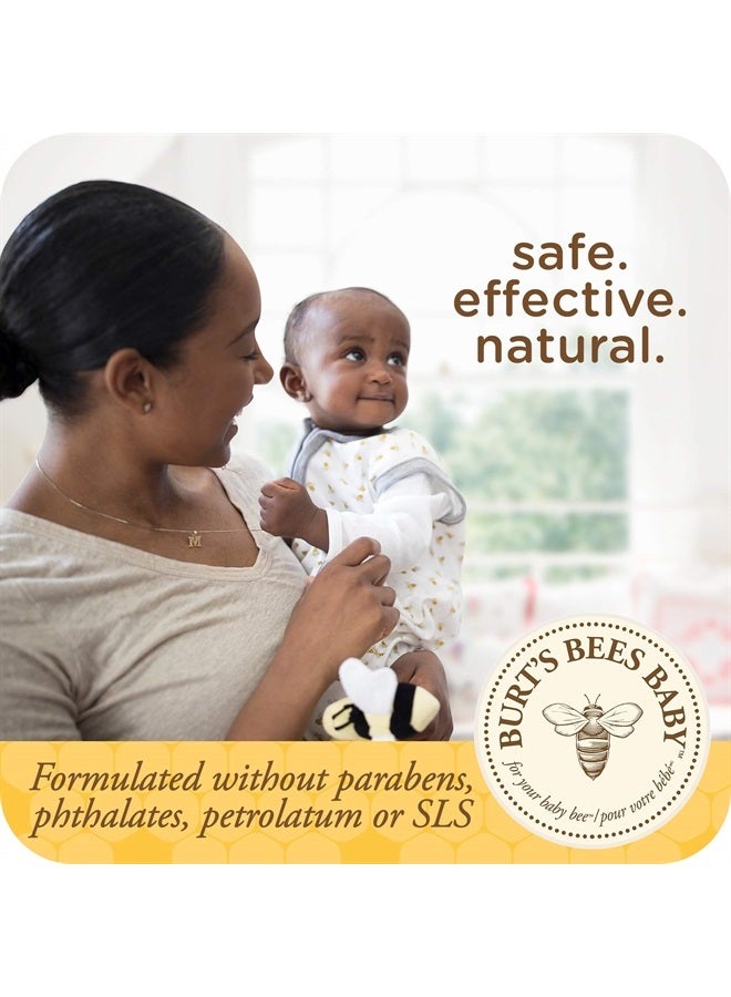 Burt's Bees Baby Nourishing Baby Oil, 100% Natural Origin Baby Skin Care, 4 Ounce Bottle - Image 2