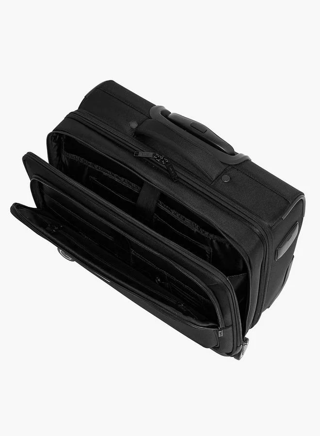 Wave BLACK Solid Softcase Trolley Bag With Retractable Handle for Men | Best Price UAE