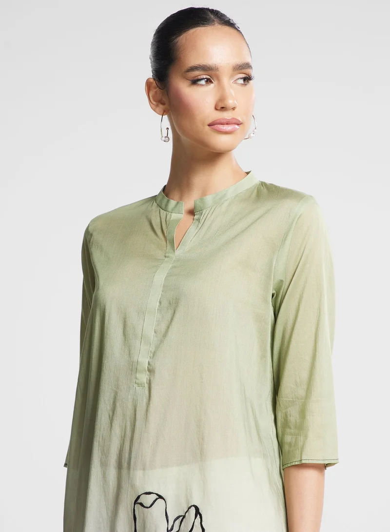 Nishat Linen Printed Kurti