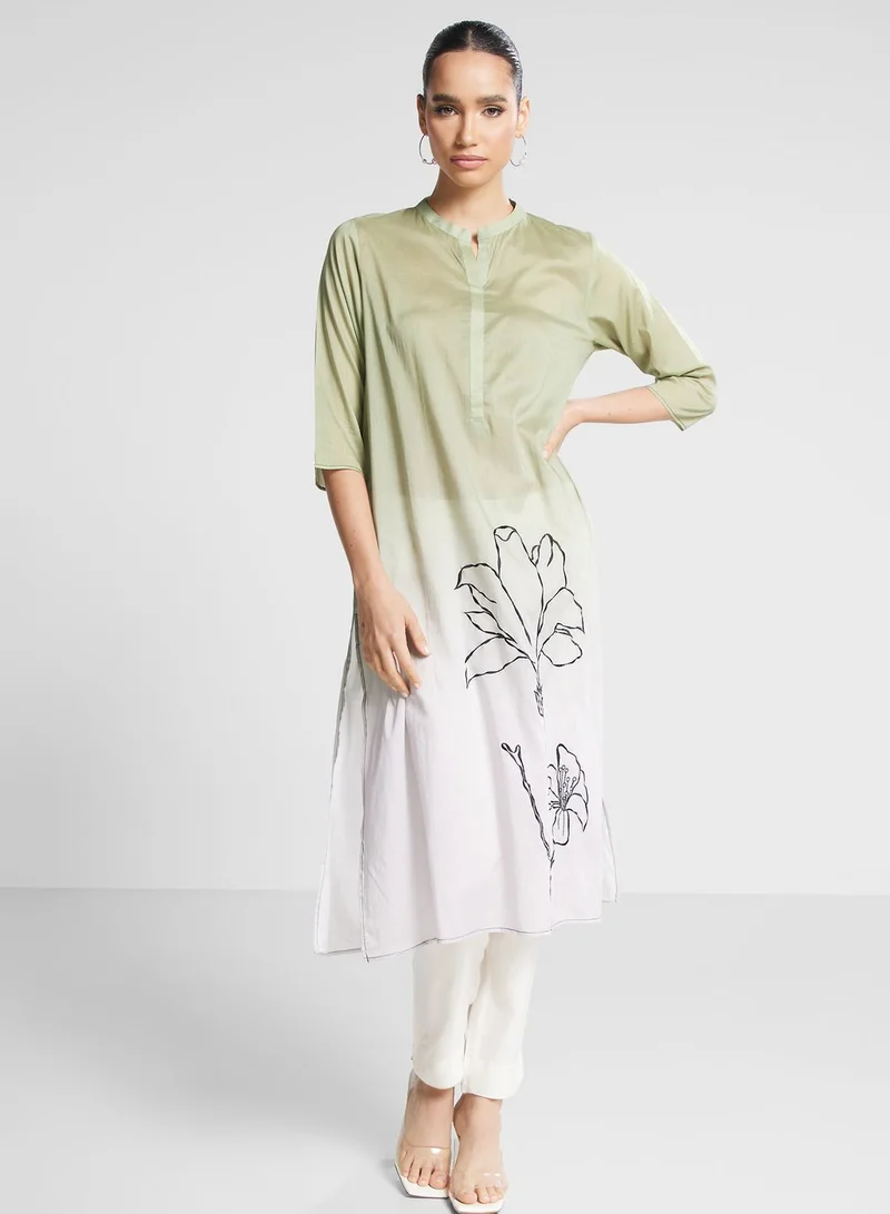Nishat Linen Printed Kurti