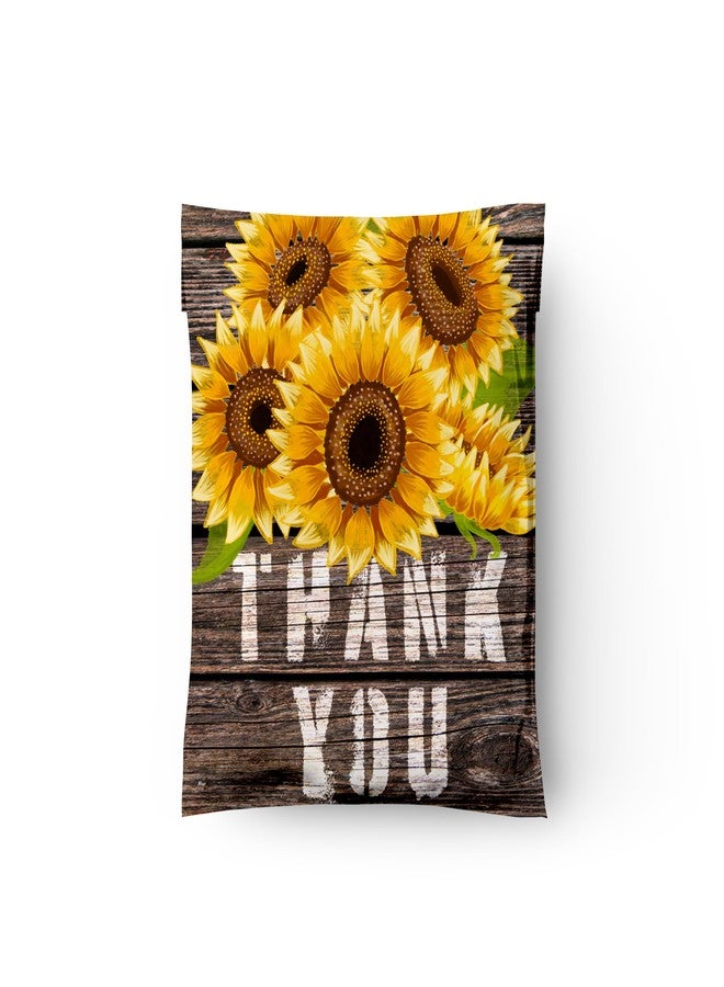 Pro Supply Global 10x13 (100) Sunflower Thank You Fall Designer Poly Mailers Waterproof Self Sealing Tear Resistant Polymailers Shipping Envelopes Premium Printed Bags For Small Businesses - Image 5