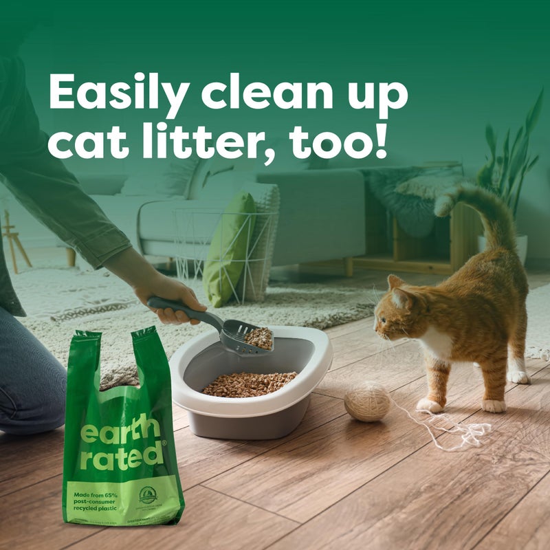 Earth Rated Dog Poop Bags with Handles, Extra Wide, Easy Tie and Guaranteed Leakproof, Lavender Scented, 120 Handle Bags - Image 4