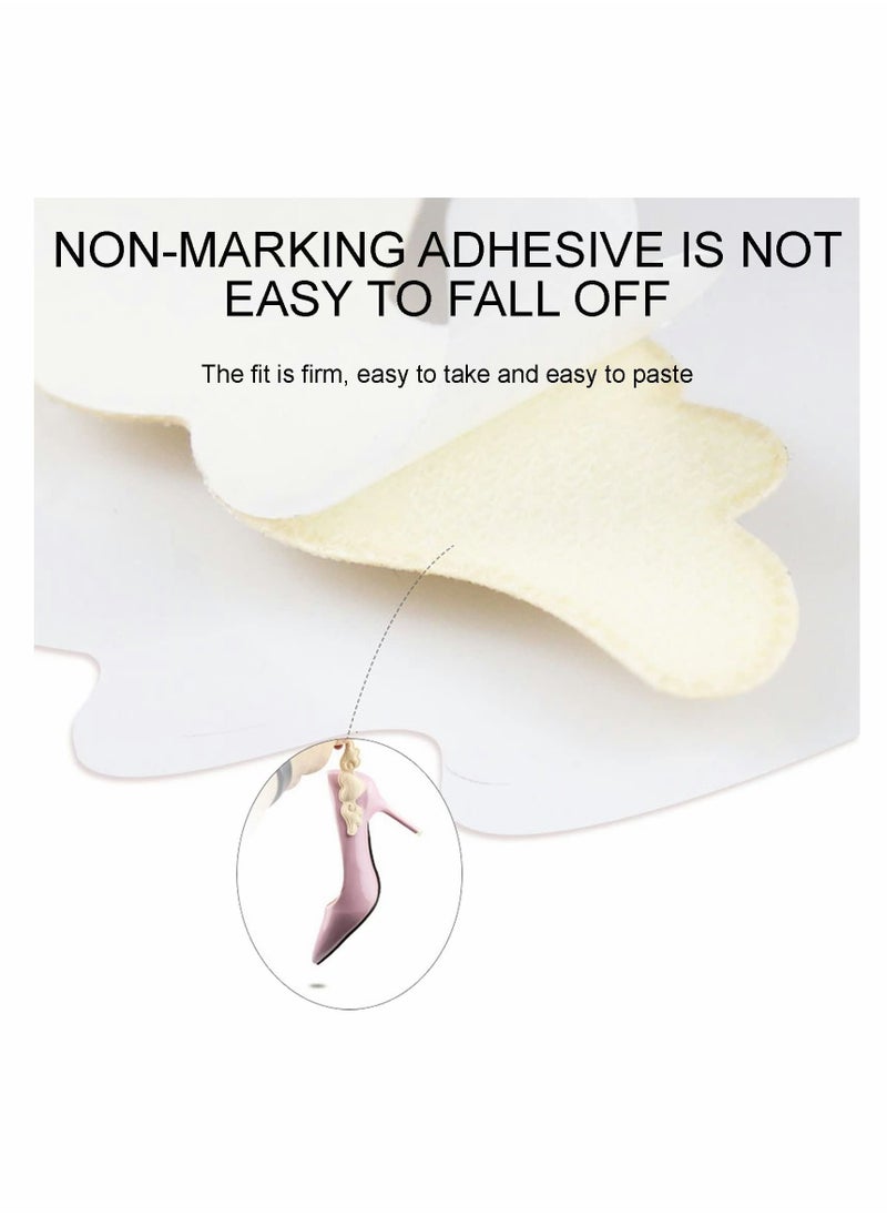 Excefore - Heel Cushion Pads, 6 Pairs Heels Grips Shoe Inserts for Women, Self-Adhesive Heel Protectors Pads Snugs Liner Heel Cushion for Loose Shoes, Prevent Heel Slipping, Rubbing, Foot Pain, Improve Comfort - Image 1