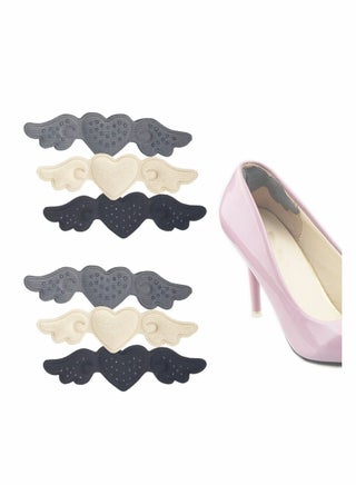 Heel Cushion Pads, 6 Pairs Heels Grips Shoe Inserts for Women, Self-Adhesive Heel Protectors Pads Snugs Liner Heel Cushion for Loose Shoes, Prevent Heel Slipping, Rubbing, Foot Pain, Improve Comfort - pzsku/ZCE6FDFF1F1A19EE8A566Z/45/_/1658244199/90cb1e25-f033-447f-a9fb-430e9856034c