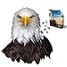 Madd Capp Puzzles I AM Eagle 550 pieces Animal Shaped Jigsaw Puzzle - Image 2