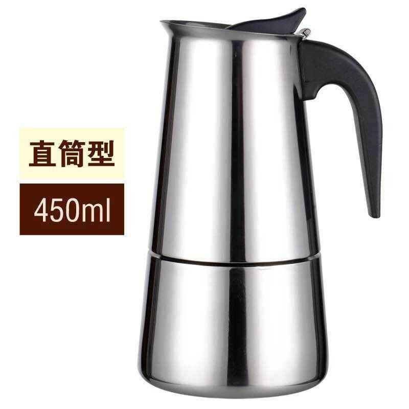 Stainless Steel Italian Moka Pot Coffee Pot -Selling European Espresso French Coffee Pot - Image 5