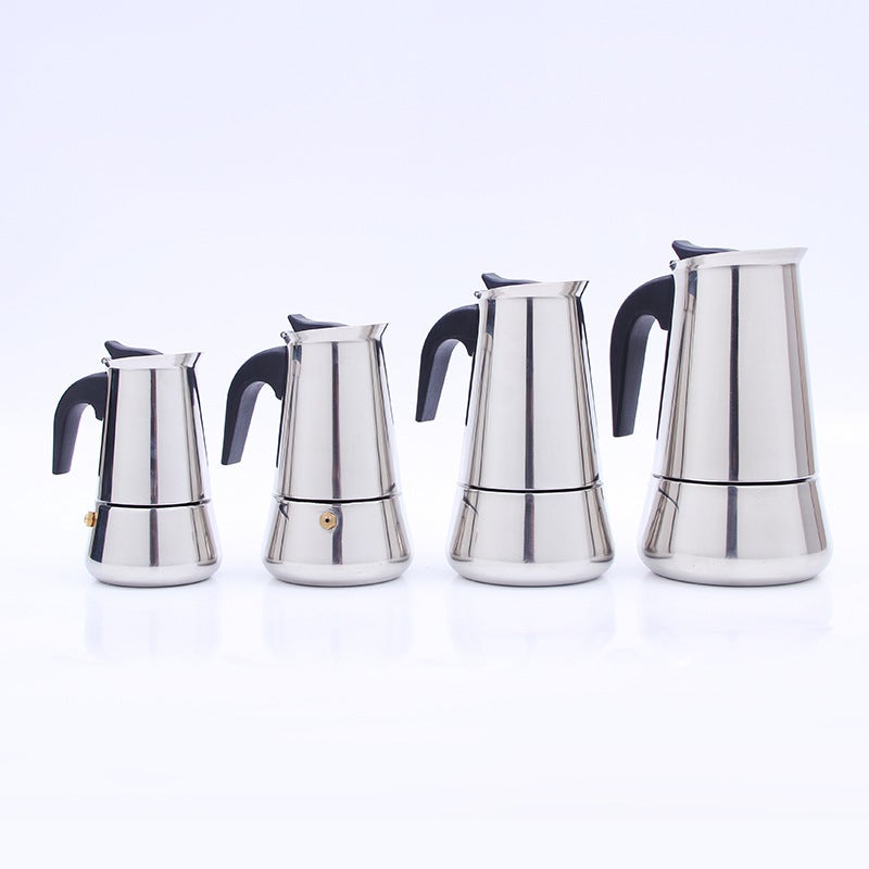 Stainless Steel Italian Moka Pot Coffee Pot -Selling European Espresso French Coffee Pot - Image 4