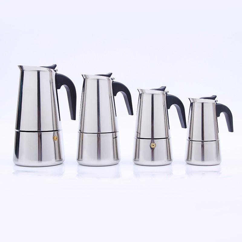 Stainless Steel Italian Moka Pot Coffee Pot -Selling European Espresso French Coffee Pot - Image 2