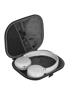 Geekria Geekria Shield Headphones Case Compatible with Sony WHCH510, WHCH500, MDR-XB610, MDR-XB600, MDR-XB400, MDR-ZX600 Case, Replacement Hard Shell Travel Carrying Bag with Cable Storage (Black)  - Image 2