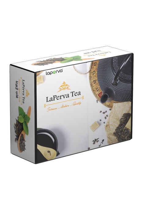 Slimming Tea - Boost Metabolism, Optimize Fat Oxidation, and Detoxify with Natural Ingredients: Green Tea, Guarana, Cardamom, and More-24 Tea Bags