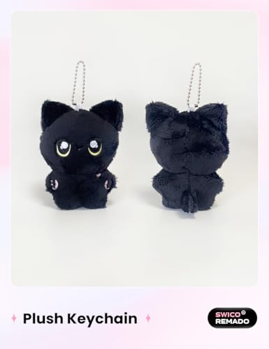 Swico Remado Cute Cartoon Animal Keychains Keyring Car Key Handbag Wallet Tote Bag Pendant Decoration - Image 2