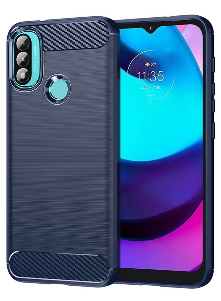 Brushed Carbon Fiber Shockproof Case For Lenovo K14 & Lenovo K14 Plus & Motorola Moto E20 & Moto E30 & Moto E40 - Image 1