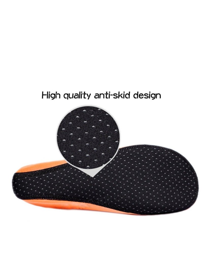 Generic Mens Classic Barefoot Water Sports Skin Shoes Aqua Socks for Beach Swim Surf Yoga Exercise, Quick Dry Non-Slip Water Skin Barefoot Sports Shoes Aqua Socks for Beach Outdoor Sports  - Image 3