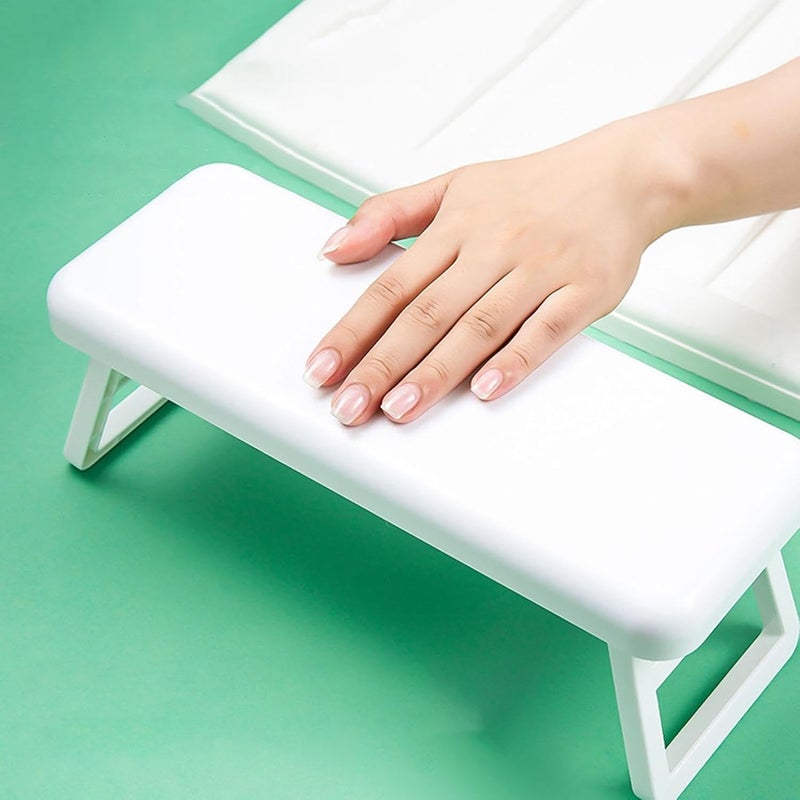 KIRA kira Nail Pillow Hand Rest Comfortable Manicure Hand Pillow Foldable Hand Holder for Nails Tech Portable Nail Armrest At Home Professional Nail Salon - Image 5