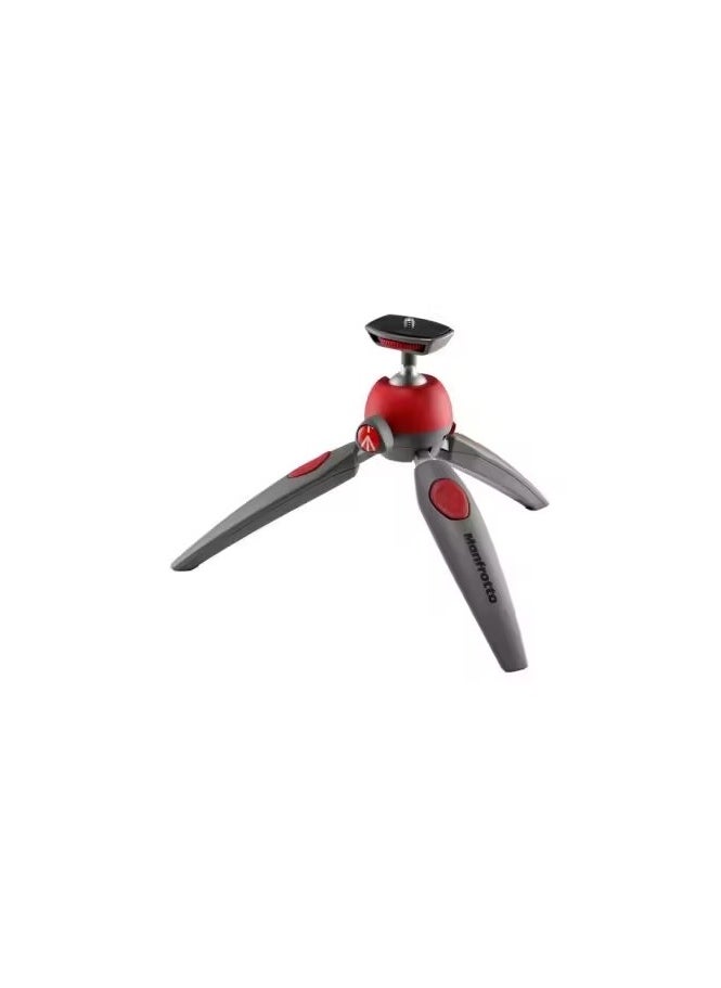 Manfrotto 2 Section Mini tripod Red Pixi EVO - MTPIXIEVO-RD  - Image 1