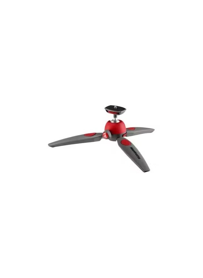 Manfrotto 2 Section Mini tripod Red Pixi EVO - MTPIXIEVO-RD  - Image 3