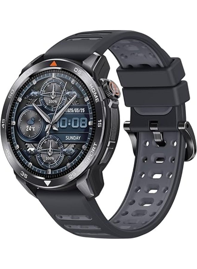 Mibro GS Pro2 - 1.43 Inch AMOLED Multisport Smart Watch with Bi-Band GNSS Smartwatch for Swimming, Cycling, Running, Hiking, Skiing and Padel (Dark Grey) - Image 1