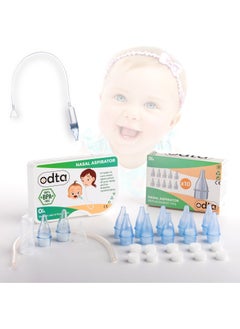 Odta Nasal Aspirator 22 Extra Sponges 12 Extra Spare Heads | Baby Nasal Aspirator  - Image 1