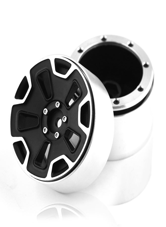 4pcs Heavy Duty 2.2'' Beadlock Wheel Rim Hub Replacement for Axial SCX10 Wraith Capra RR10 RBX10 TRAX4 1/10 Remote control Car - Image 5