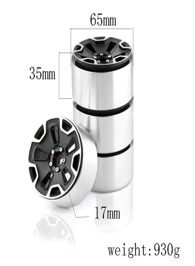 4pcs Heavy Duty 2.2'' Beadlock Wheel Rim Hub Replacement for Axial SCX10 Wraith Capra RR10 RBX10 TRAX4 1/10 Remote control Car - Image 3