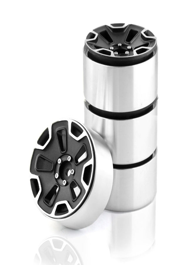 4pcs Heavy Duty 2.2'' Beadlock Wheel Rim Hub Replacement for Axial SCX10 Wraith Capra RR10 RBX10 TRAX4 1/10 Remote control Car - Image 4