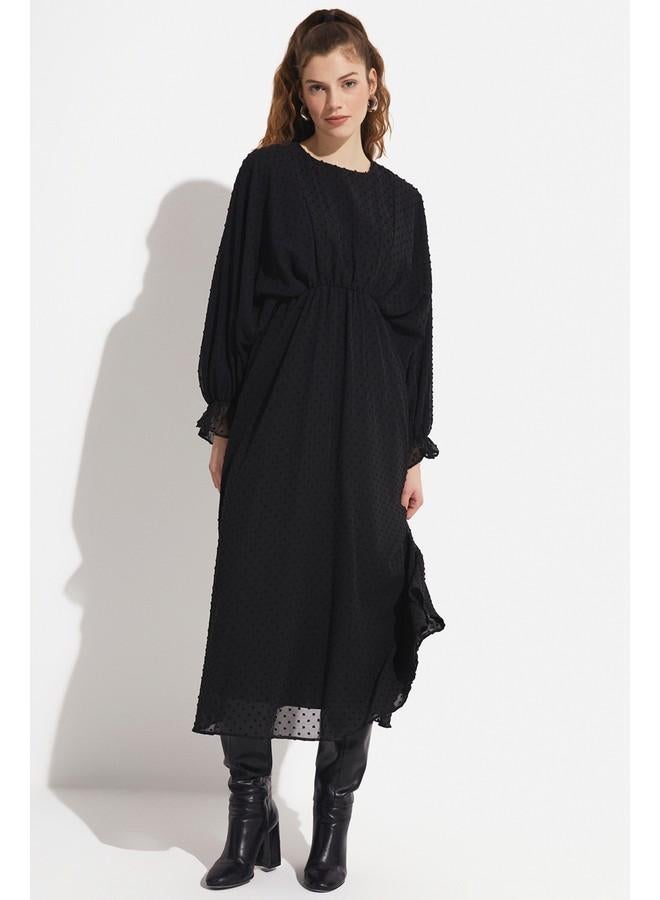 جون فستان ميدي بنقوش - Image 5