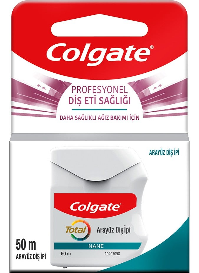 Colgate - Total Pro Gum Health Dental Floss 50 mt - Image 1