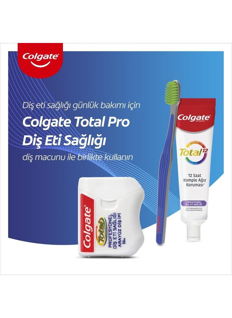 Colgate - Total Pro Gum Health Dental Floss 50 mt - Image 1