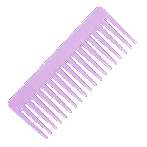IAS 15cm Wide Teeth Multicolor Shampoo Combs for Women, Set of 1 - Image 1