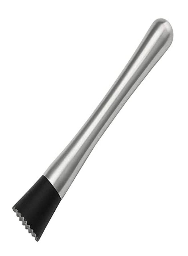 FINALITY Stainless Steel Bar Set - Cocktail Shaker Bottle, Muddler and Bar Strainer - Pack of 3 for Masterful Mixology - Image 4