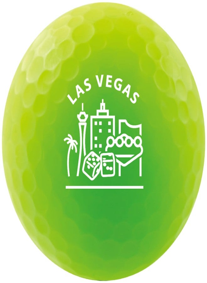 Volvik Vivid City, State, Country Edition Golf Ball Gift Sets (Las Vegas, 4 Pack) - Image 3