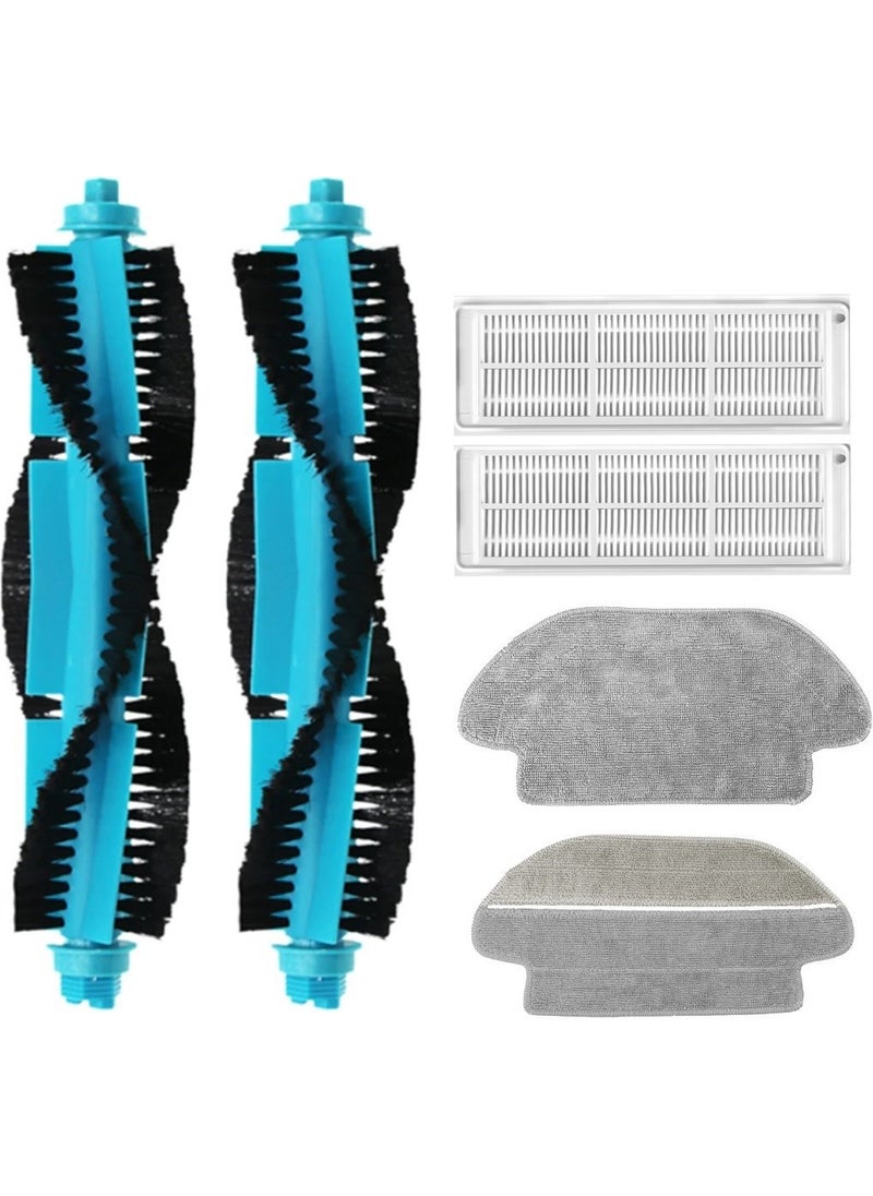 robotyedek Viomi V3 Compatible Spare Brush Hepa Filter Mop Set - 6 Pieces 