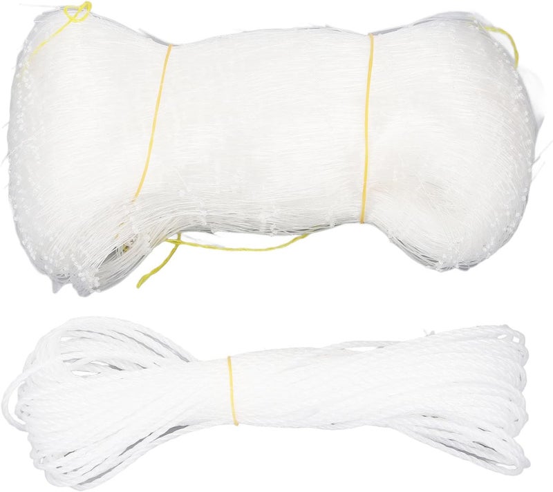 شبكة بركف القط من زيروديس (Zerodis Cat Balcony Net)، سياج شبكي نايلوني آمن مزود بأربطة محكمة لحماية الحيوانات الأليفة من النوافذ في البركف (الطراز 2) - Image 5