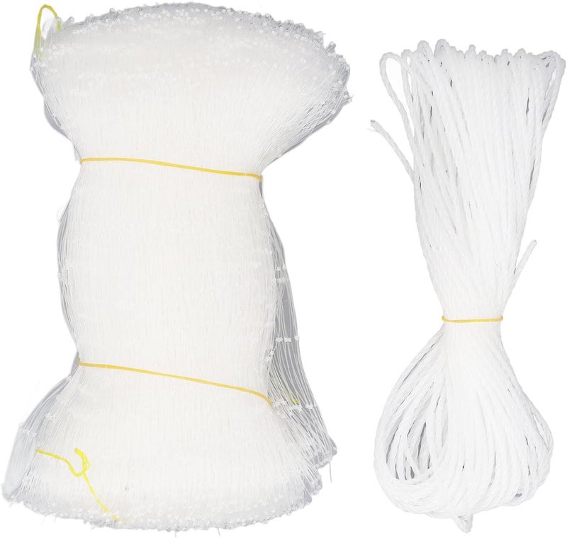 شبكة بركف القط من زيروديس (Zerodis Cat Balcony Net)، سياج شبكي نايلوني آمن مزود بأربطة محكمة لحماية الحيوانات الأليفة من النوافذ في البركف (الطراز 2) - Image 1