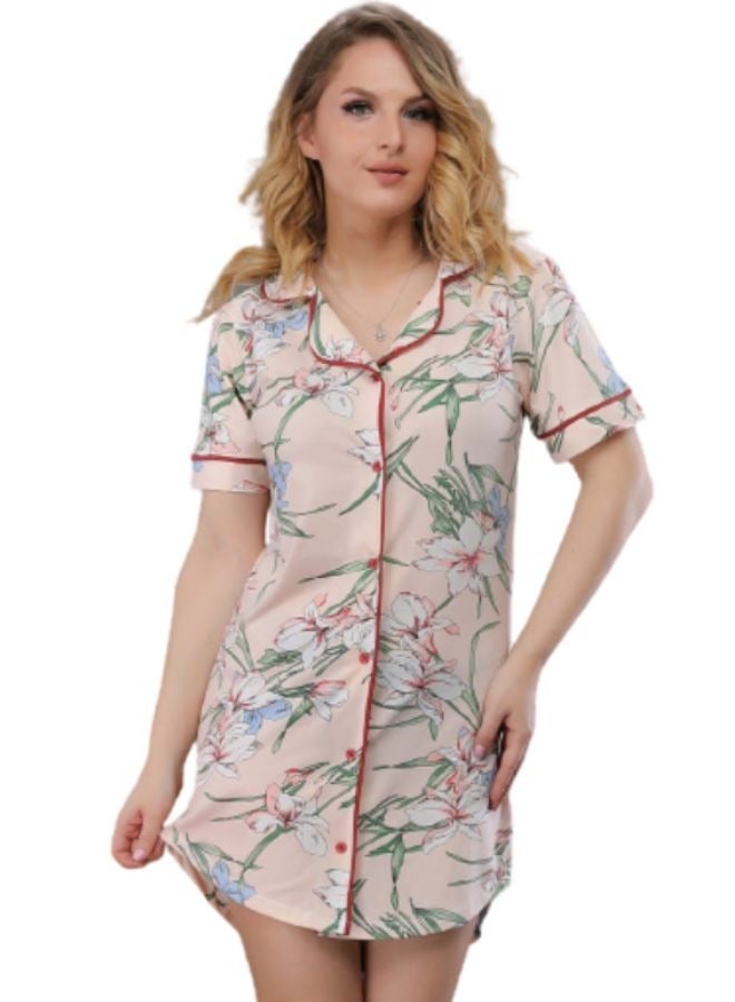 جنة فستان نوم قطن