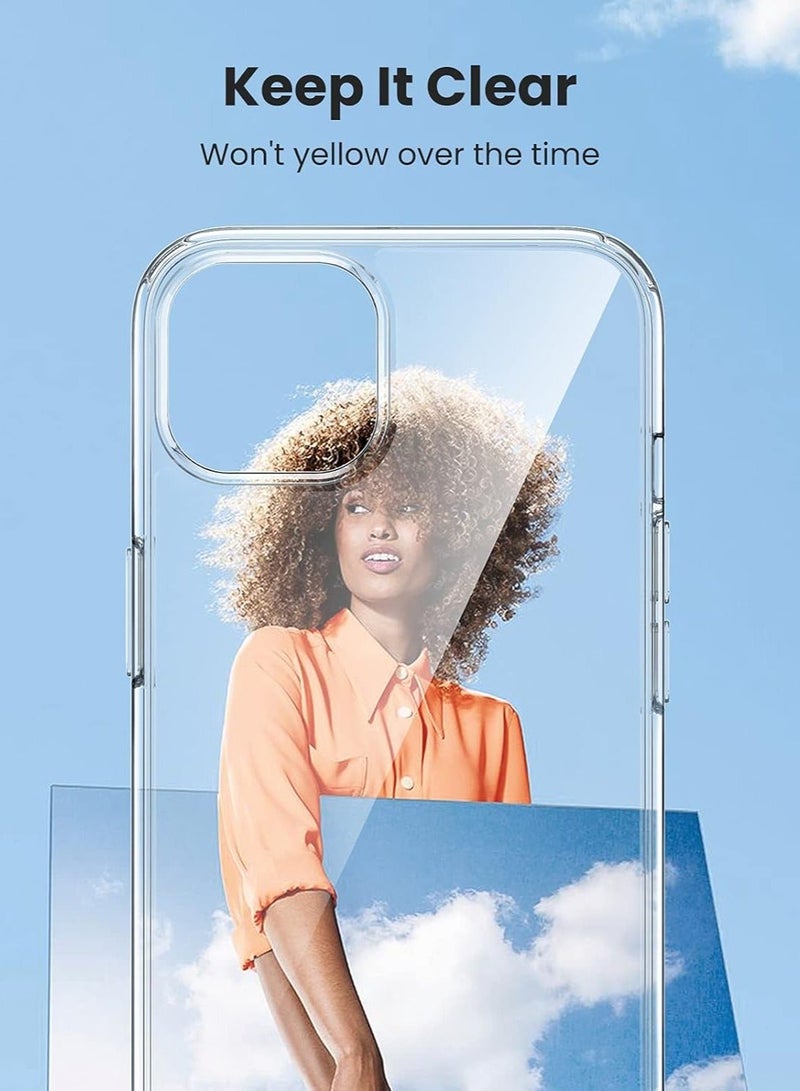 MUNTAQI iPhone 14 Pro Max Case 6.7 inch, Anti-Yellowing Military Grade Drop Protection with Bumper Shockproof Protective Cover Slim Thin Phone Case iPhone 14 Pro Max - Image 4